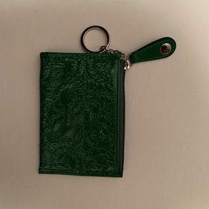 Mini Green Coach Coin Purse